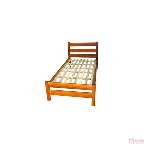 Cama de madeira Solteiro